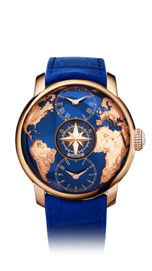 THE WORLD IS YOURS DUAL TIME ZONE TOURBILLON